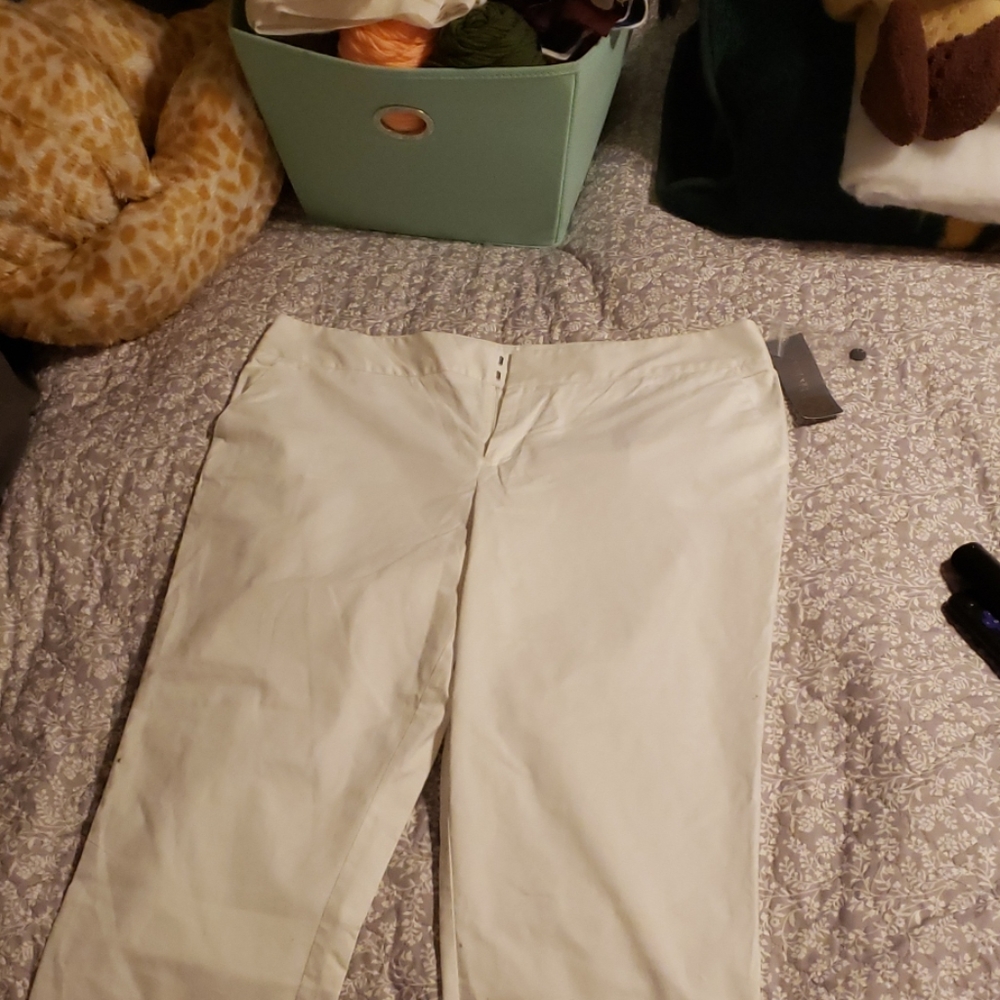 White capris